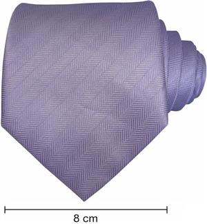 Plain Fishbone Ties - Light Purple